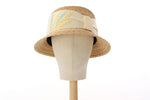 Load image into Gallery viewer, A Cloche Straw Hat &quot;Marie Wattle&quot;
