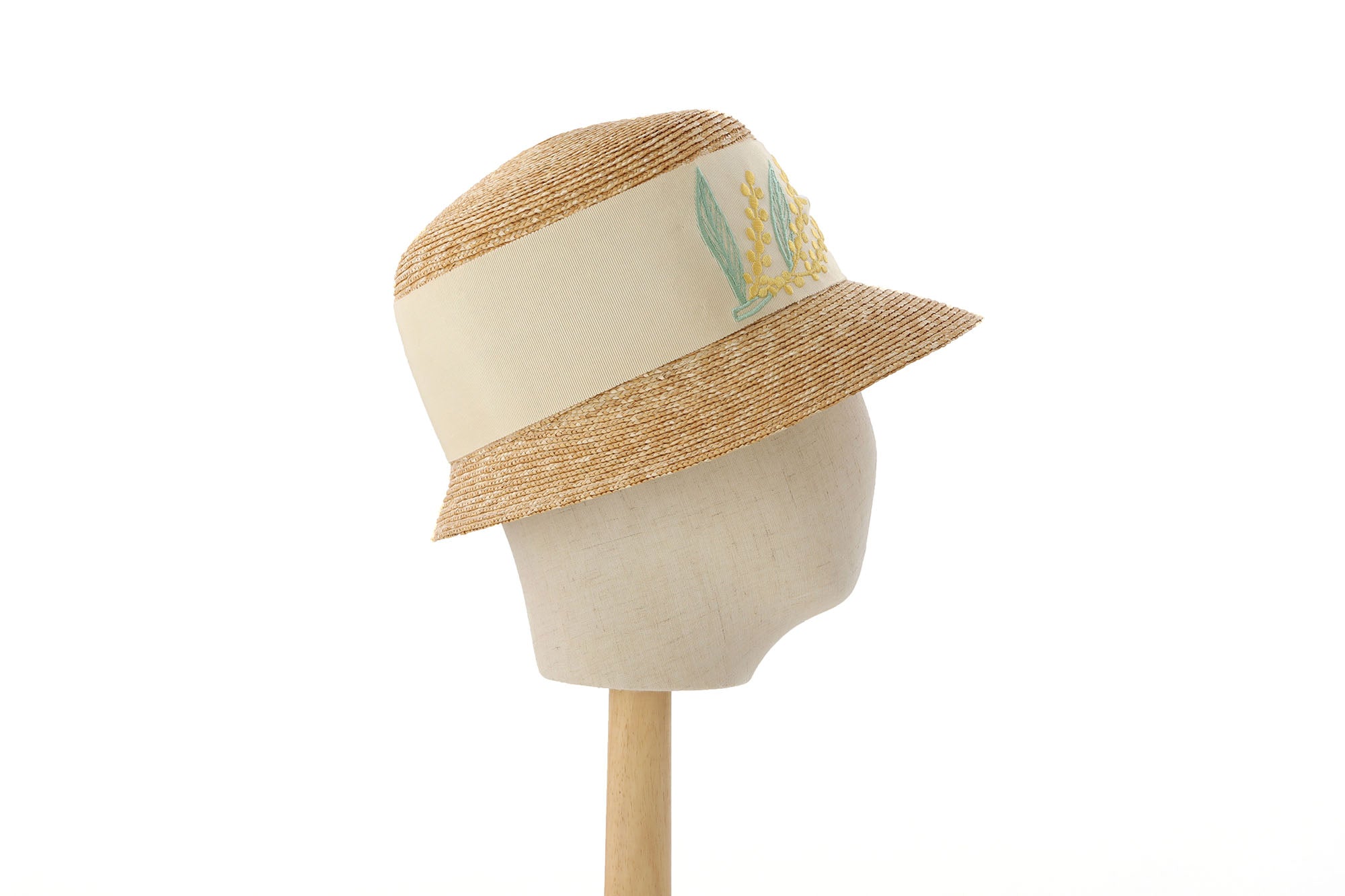 A Cloche Straw Hat "Marie Wattle"