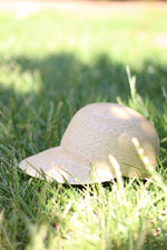 Load image into Gallery viewer, Ready to ship natural straw baseball cap small brimmed summer cap
