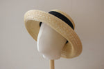 Charger l&#39;image dans la galerie, Wide Turned-down Brim Straw Hat Hepburn Style Holly
