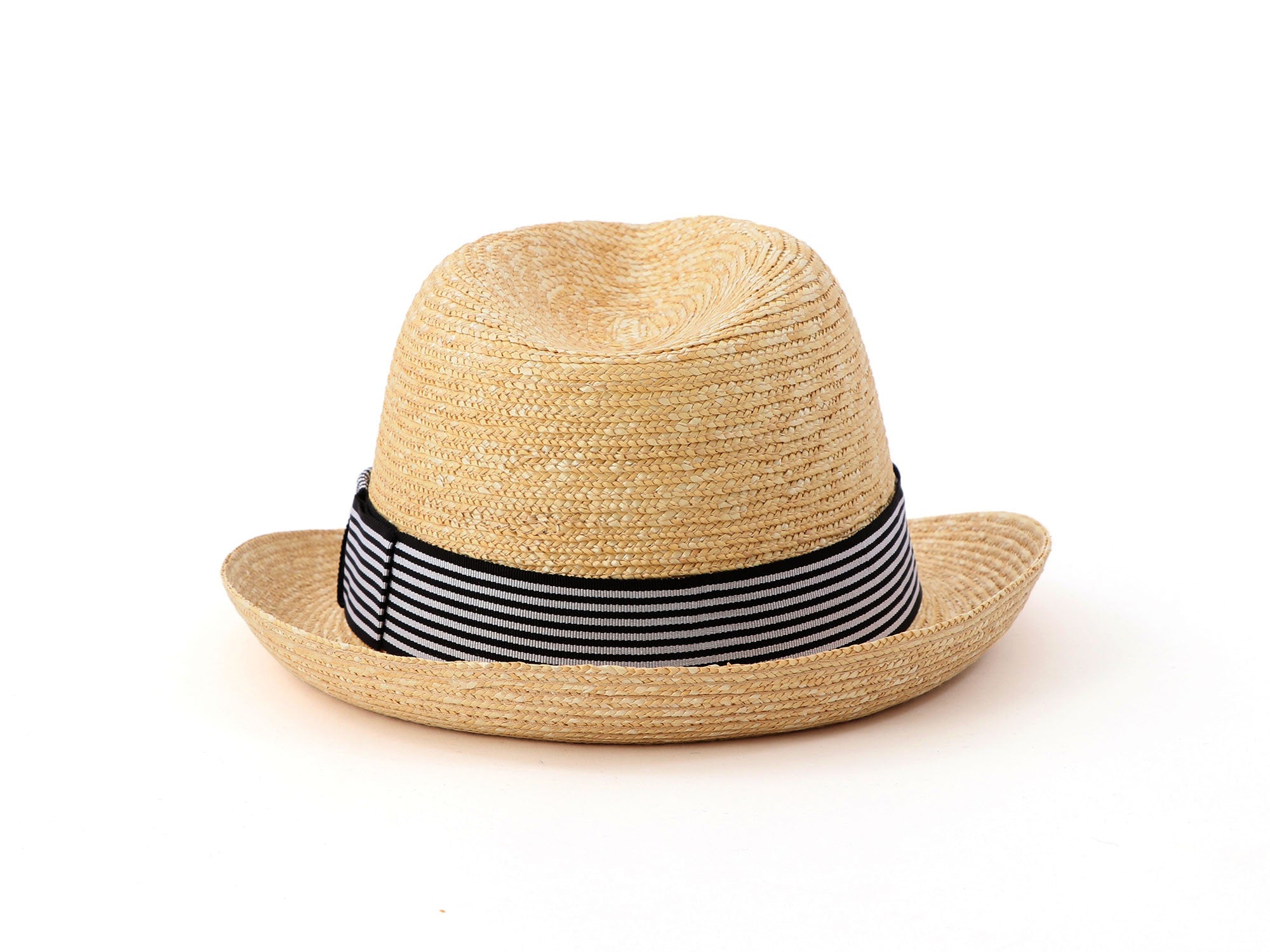 Ready to ship  Unisex Natural Straw Trilby Hat Jean