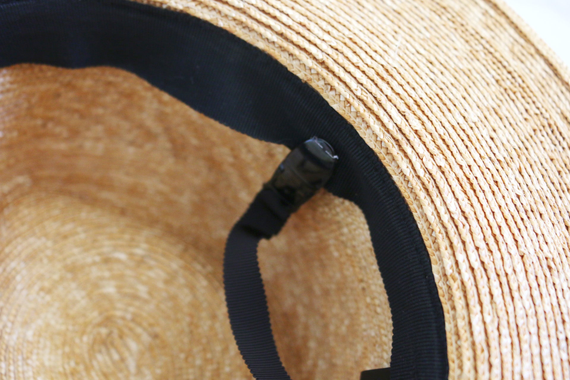 Detachable Chin straps with clips for a hat – Grosgrain