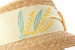 Load image into Gallery viewer, A Cloche Straw Hat &quot;Marie Wattle&quot;
