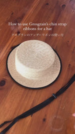 在图库查看器中加载和播放视频，&lt;wil be back in stock late MAY2024&gt; Detachable Chin straps with clips for a hat
