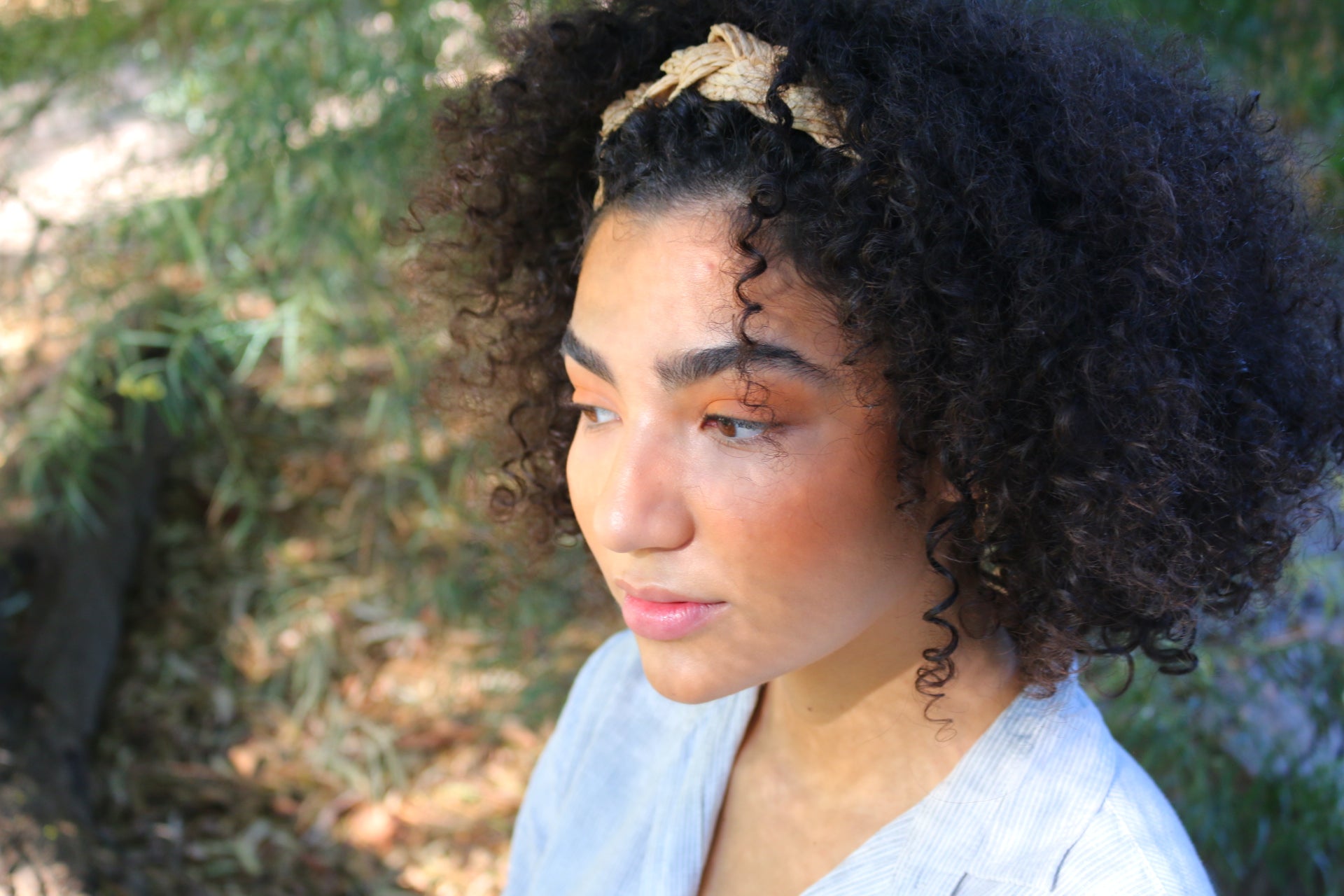 Raffia Braided Headband