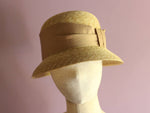 Muat gambar ke penampil Galeri, A Cloche Straw Hat &quot;Marie&quot;
