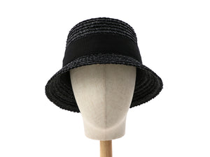 Black Bucket Hat "Jo"