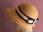 Lade das Bild in den Galerie-Viewer, Kid&#39;s straw hat for summer  &quot;Ramona&quot;
