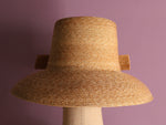 Lade das Bild in den Galerie-Viewer, Straw Hat  with big Ribbon &quot;Greta&quot;
